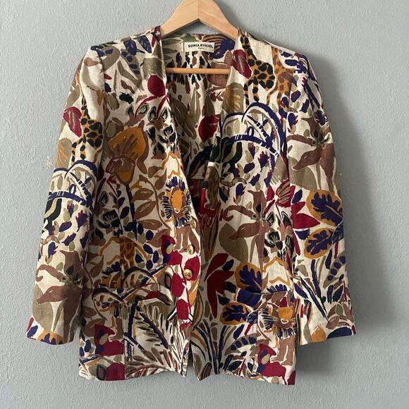 Sonia‎ Rykiel Linen Jacket - Picture 2 of 9